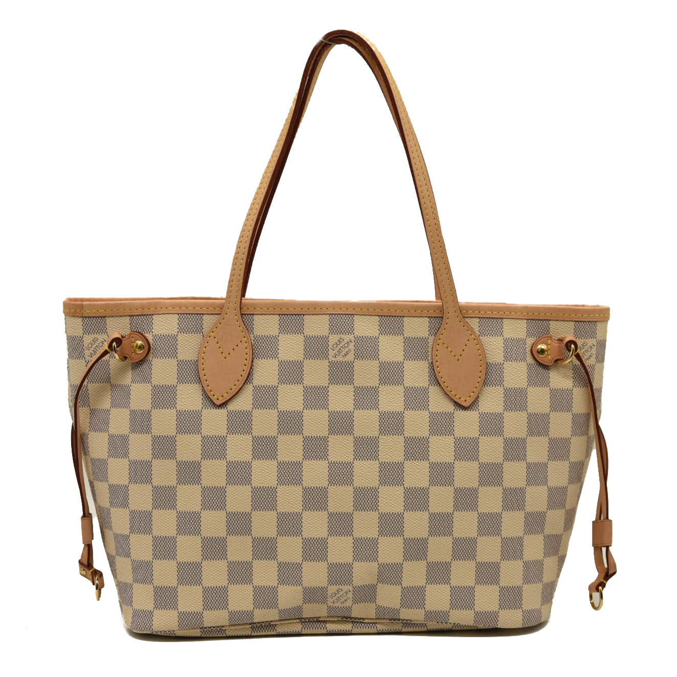 LOUIS VUITTON  Damier Azur Neverfull PM RFID