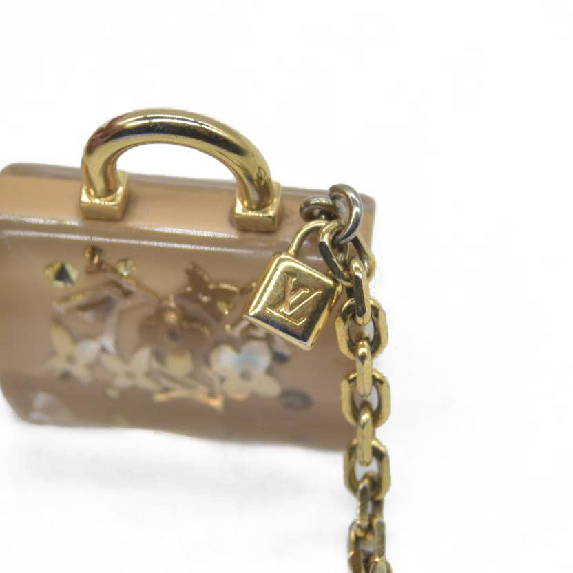 $485 Louis Vuitton Inclusion Speedy Key Holder And Bag Charm CONSIGNMENT