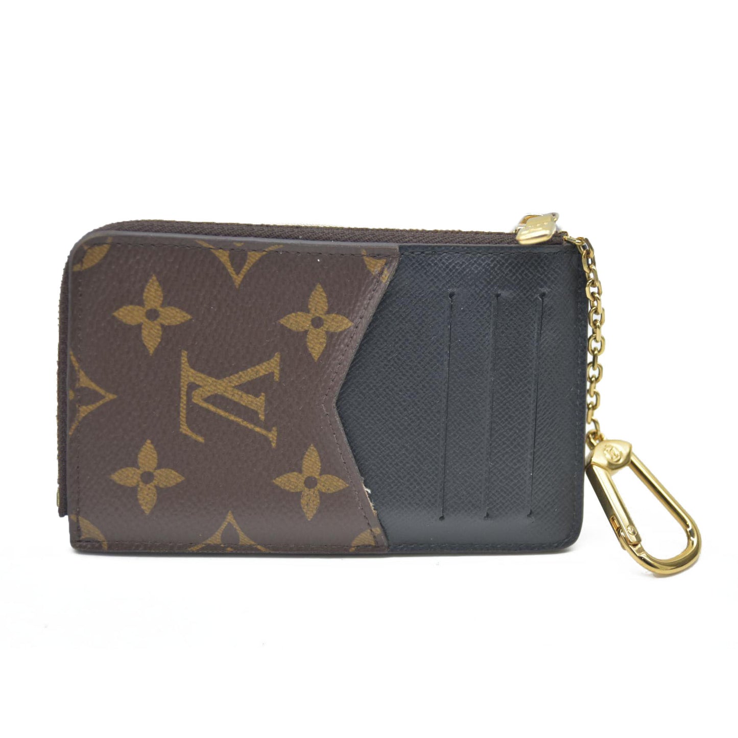 Louis Vuitton  Monogram Recto Verso Card Holder Black RFID