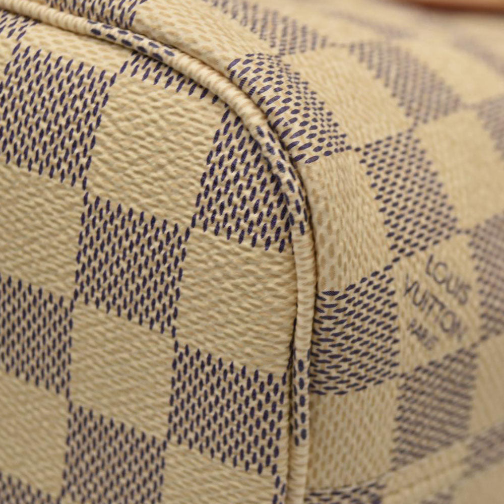 LOUIS VUITTON  Damier Azur Neverfull PM RFID