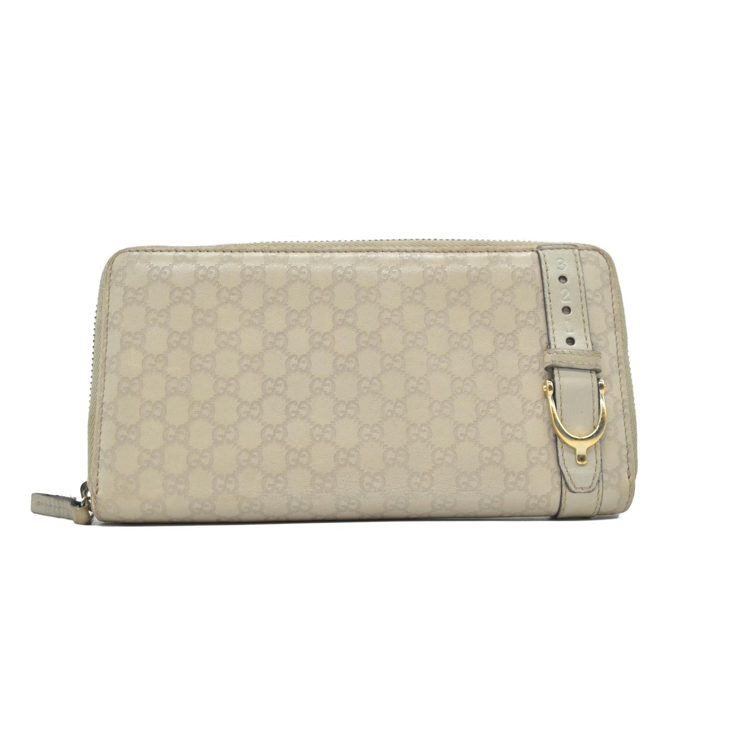 $880 Gucci  Microguccissima Pattern Leather Continental Wallet CONSIGNMENT