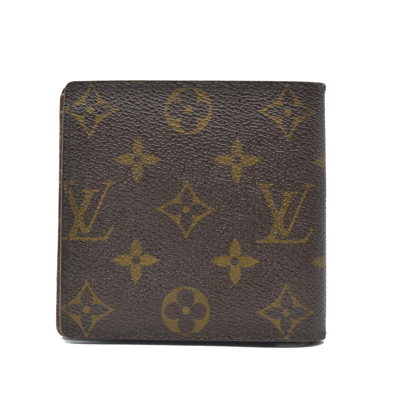 $545 Louis Vuitton Monogram Bifold Marco Wallet CA0035 CONSIGNMENT 2005