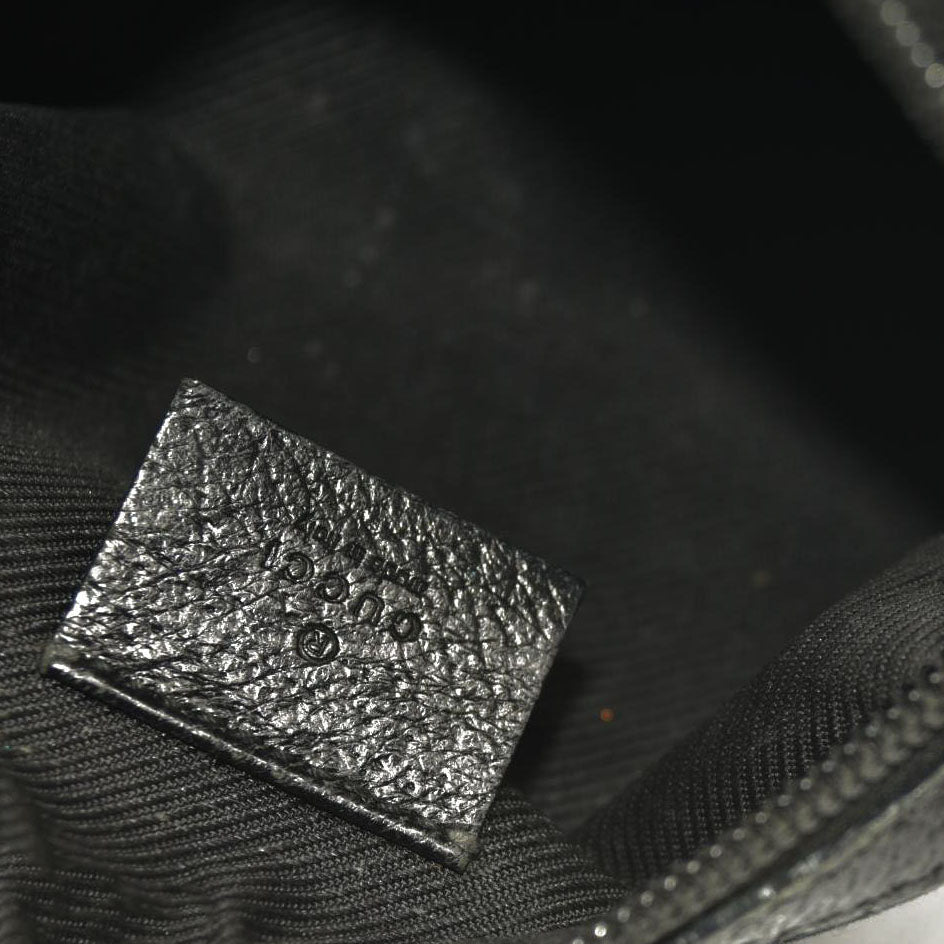 Gucci  Monogram Large Cosmetic Case Black