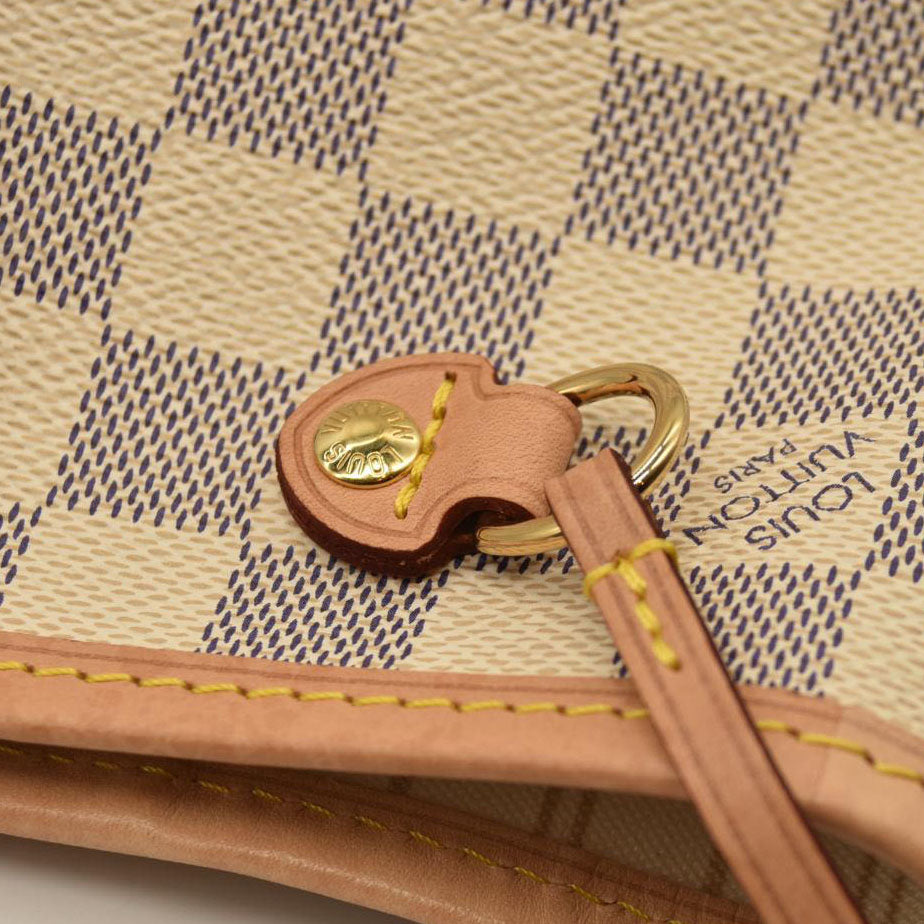 LOUIS VUITTON  Damier Azur Neverfull PM RFID