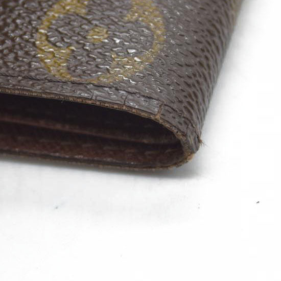 $545 Louis Vuitton Monogram Bifold Marco Wallet CA0035 CONSIGNMENT 2005