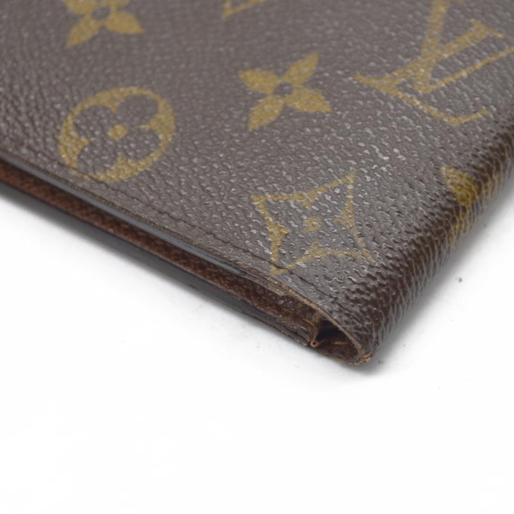 $545 Louis Vuitton Monogram Bifold Marco Wallet CA0035 CONSIGNMENT 2005