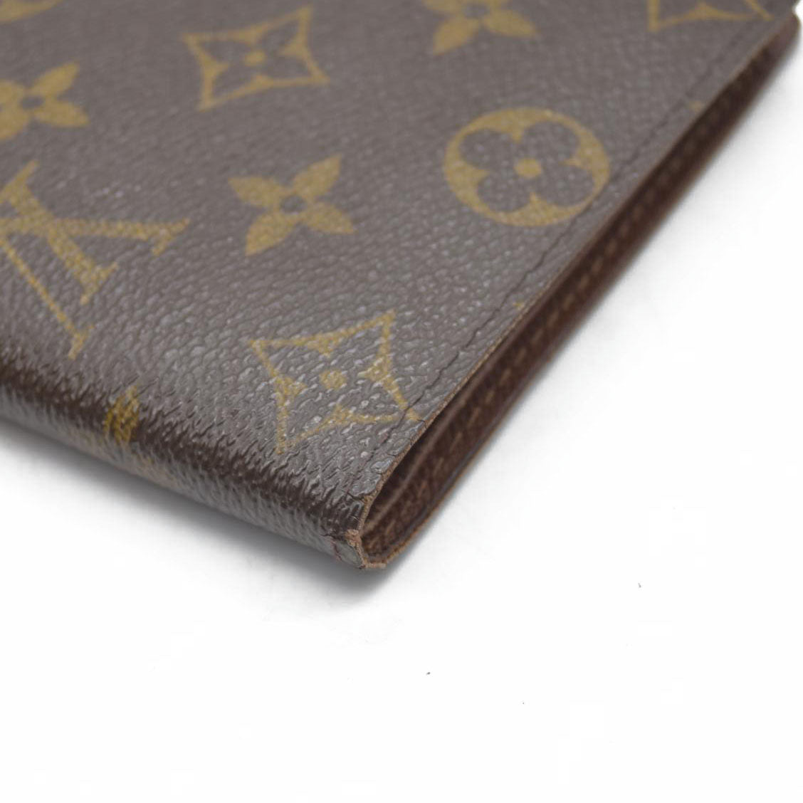$545 Louis Vuitton Monogram Bifold Marco Wallet CA0035 CONSIGNMENT 2005