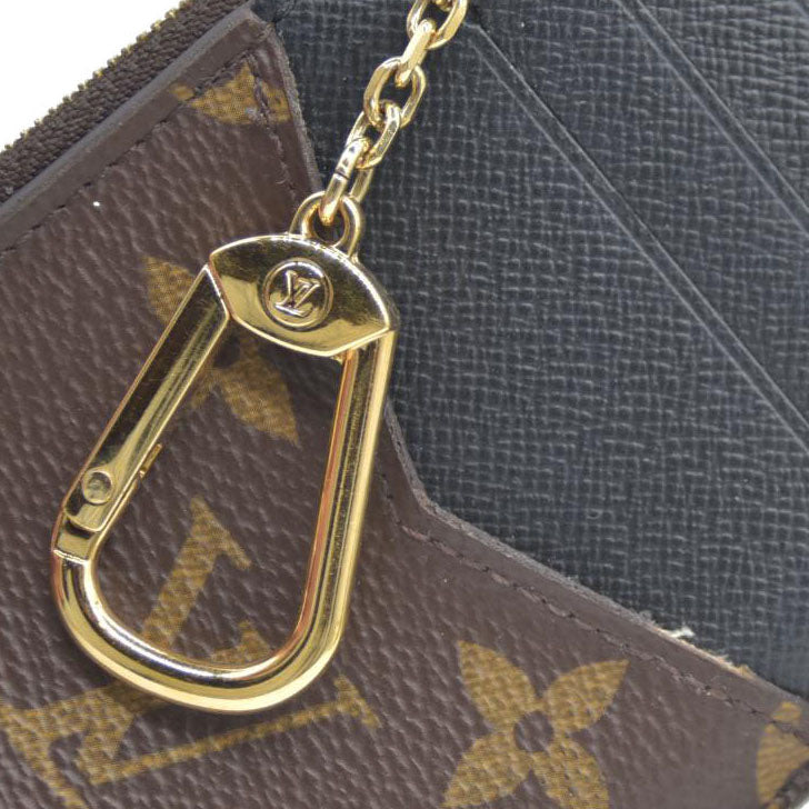Louis Vuitton  Monogram Recto Verso Card Holder Black RFID