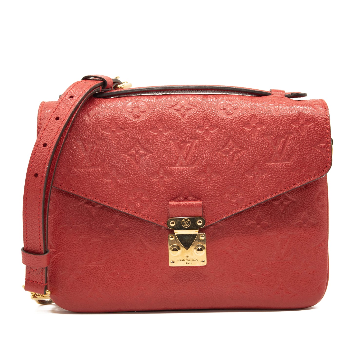 Louis Vuitton Empreinte Pochette Metis Scarlet