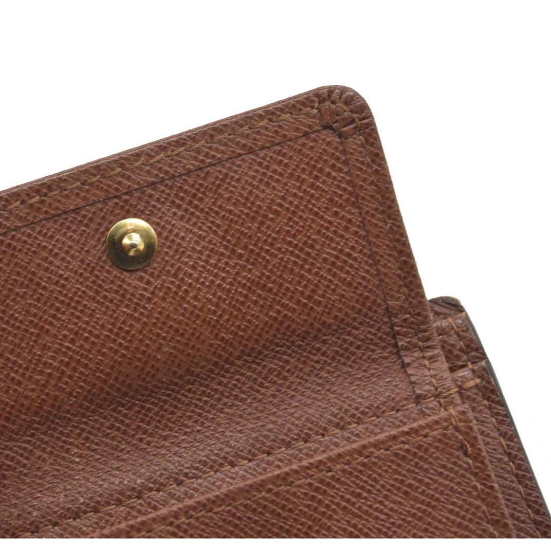$545 Louis Vuitton Monogram Bifold Marco Wallet CA0035 CONSIGNMENT 2005
