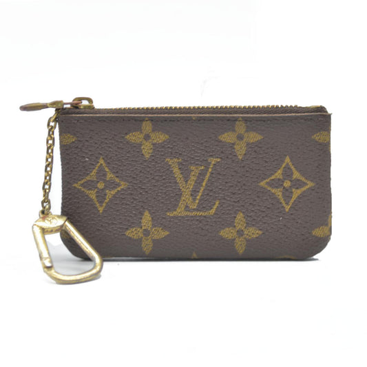 AUCTION $345 Louis Vuitton Monogram Key Pouch