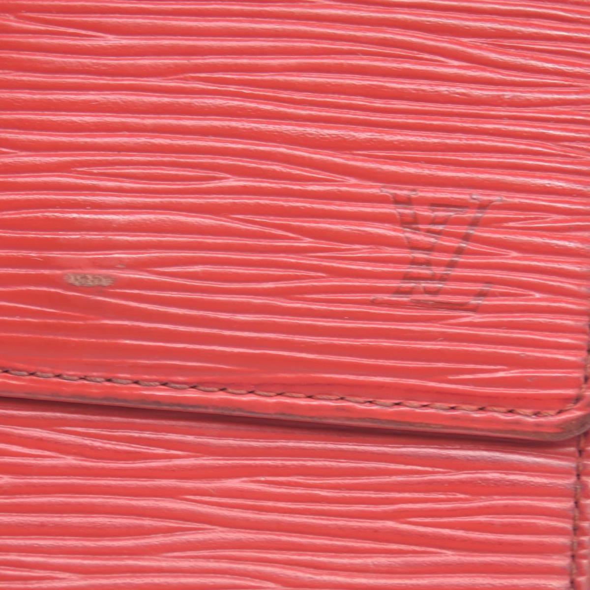 $655 Louis Vuitton  Vintage Epi Leather Elise Wallet CONSIGNMENT