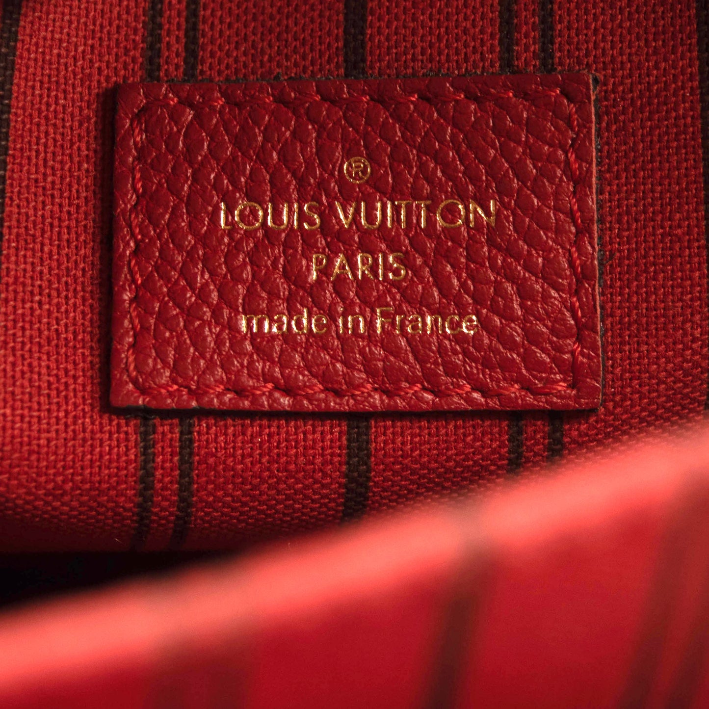 Louis Vuitton Empreinte Pochette Metis Scarlet