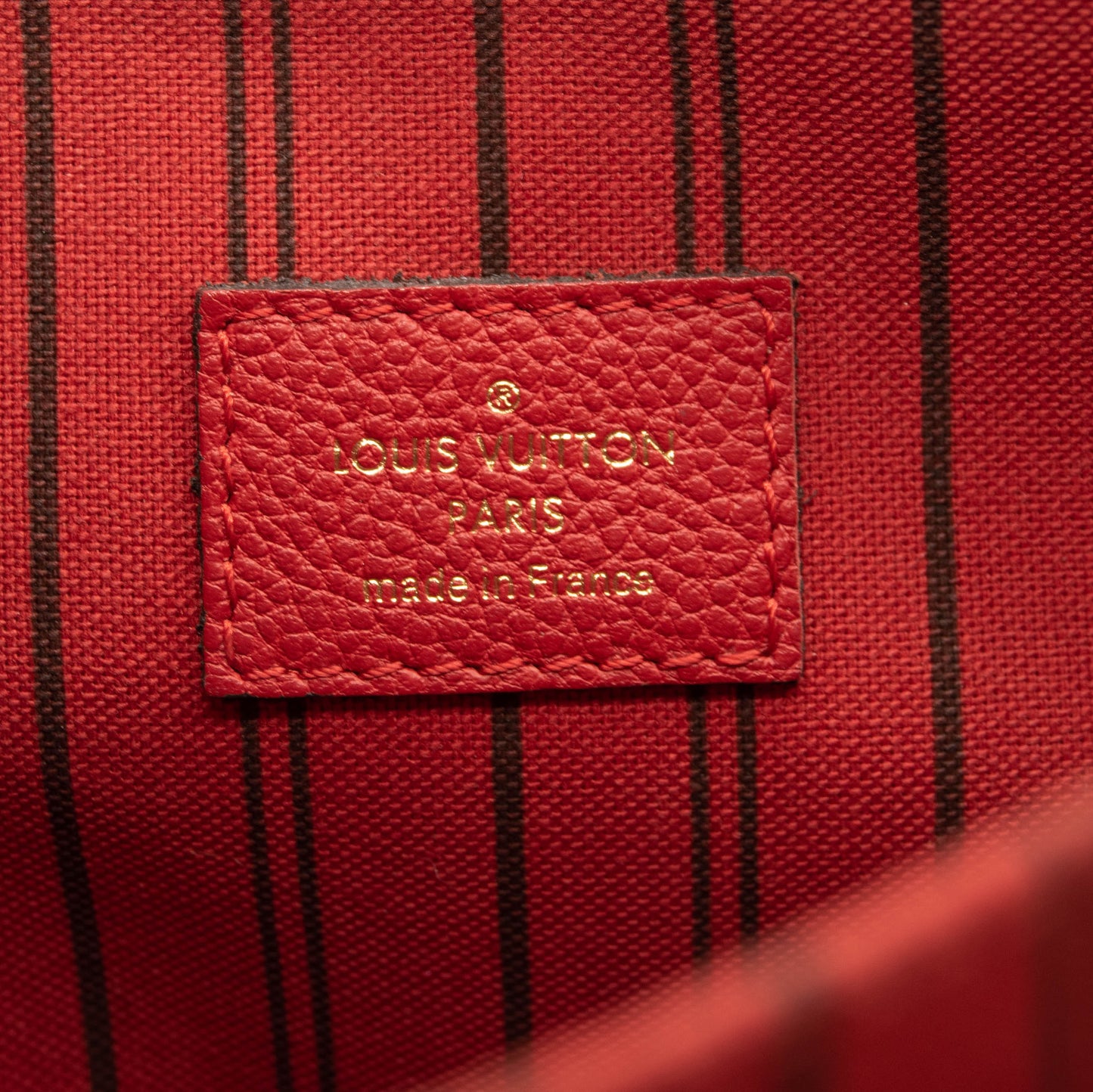 Louis Vuitton Empreinte Pochette Metis Scarlet