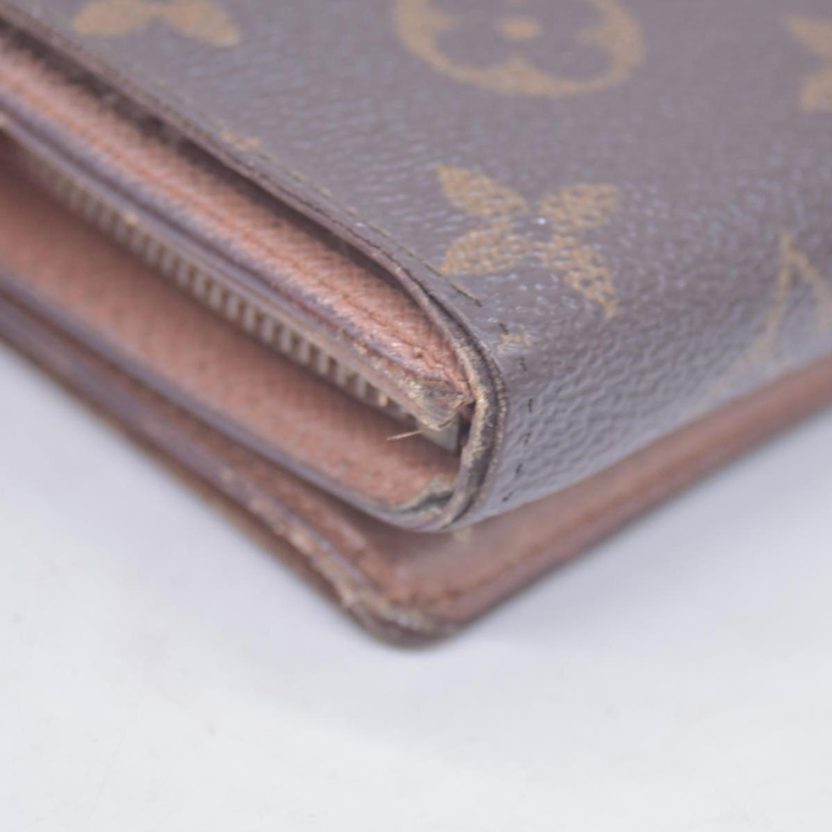 $560 1994 Louis Vuitton Monogram Porte Monnaie Billets Tresor Bifold Wallet MI0944 CONSIGNMENT