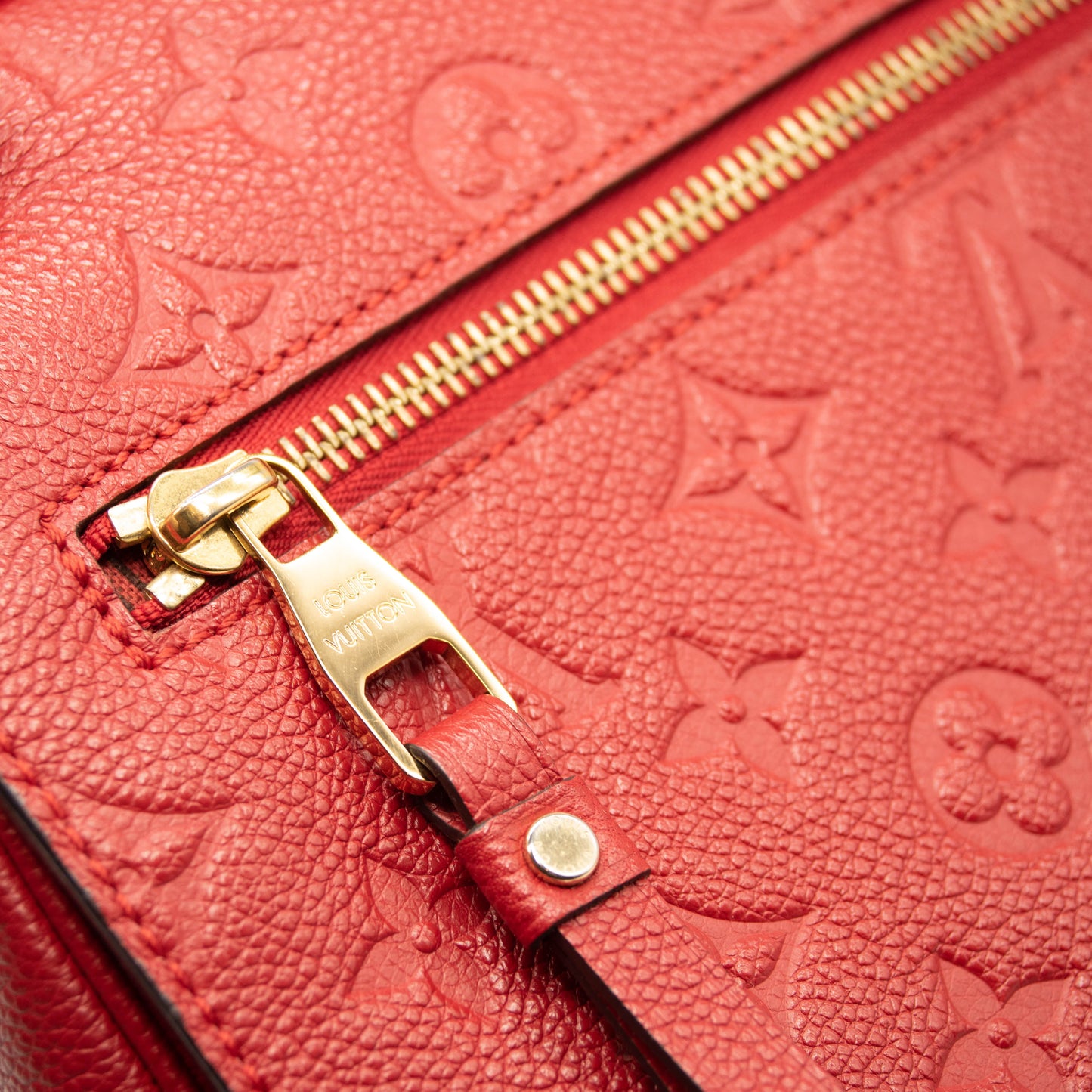 Louis Vuitton Empreinte Pochette Metis Scarlet