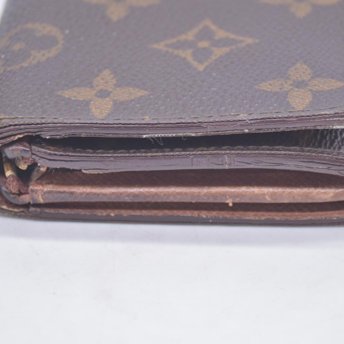 $560 1994 Louis Vuitton Monogram Porte Monnaie Billets Tresor Bifold Wallet MI0944 CONSIGNMENT