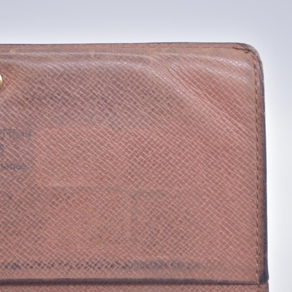 $560 1994 Louis Vuitton Monogram Porte Monnaie Billets Tresor Bifold Wallet MI0944 CONSIGNMENT