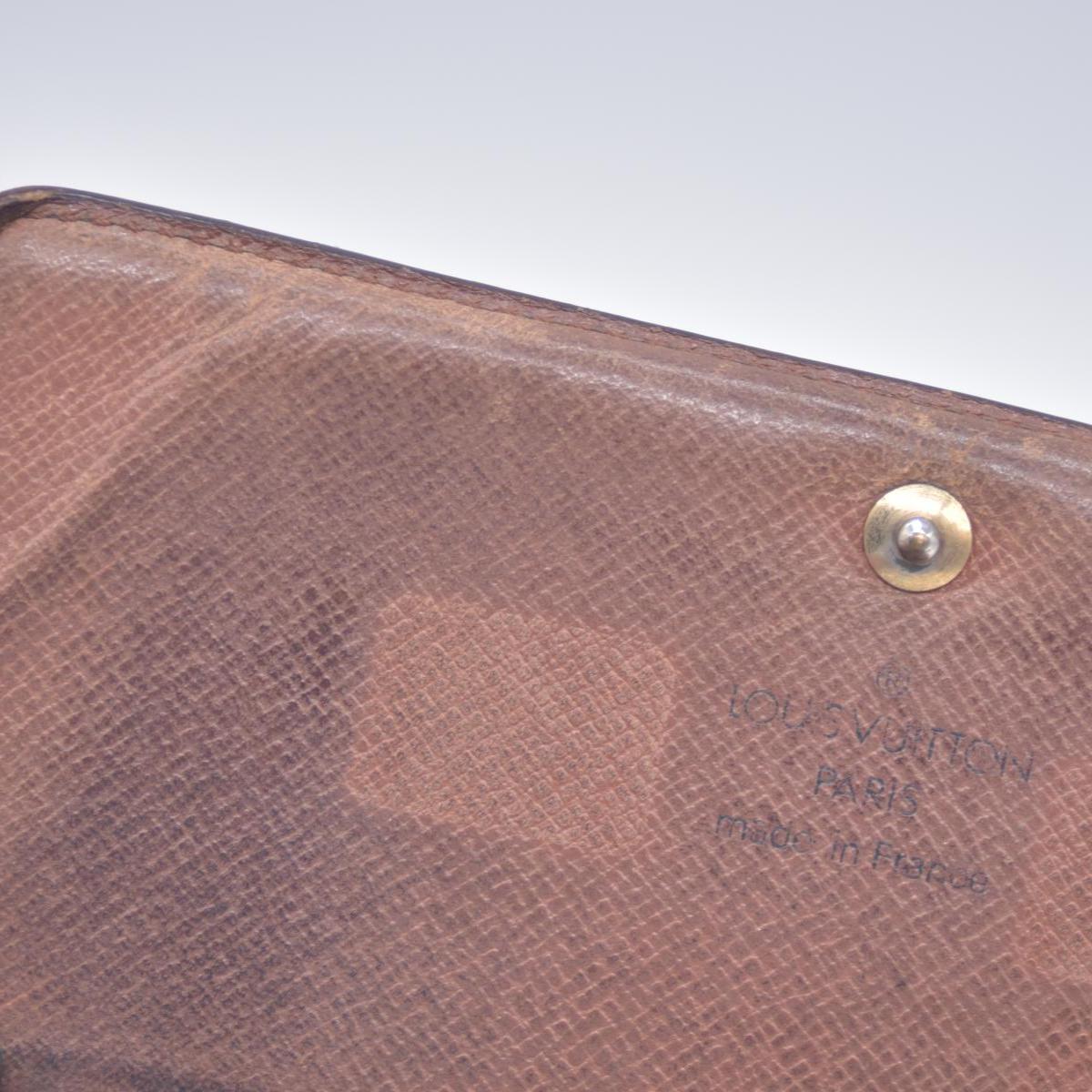 $560 1994 Louis Vuitton Monogram Porte Monnaie Billets Tresor Bifold Wallet MI0944 CONSIGNMENT