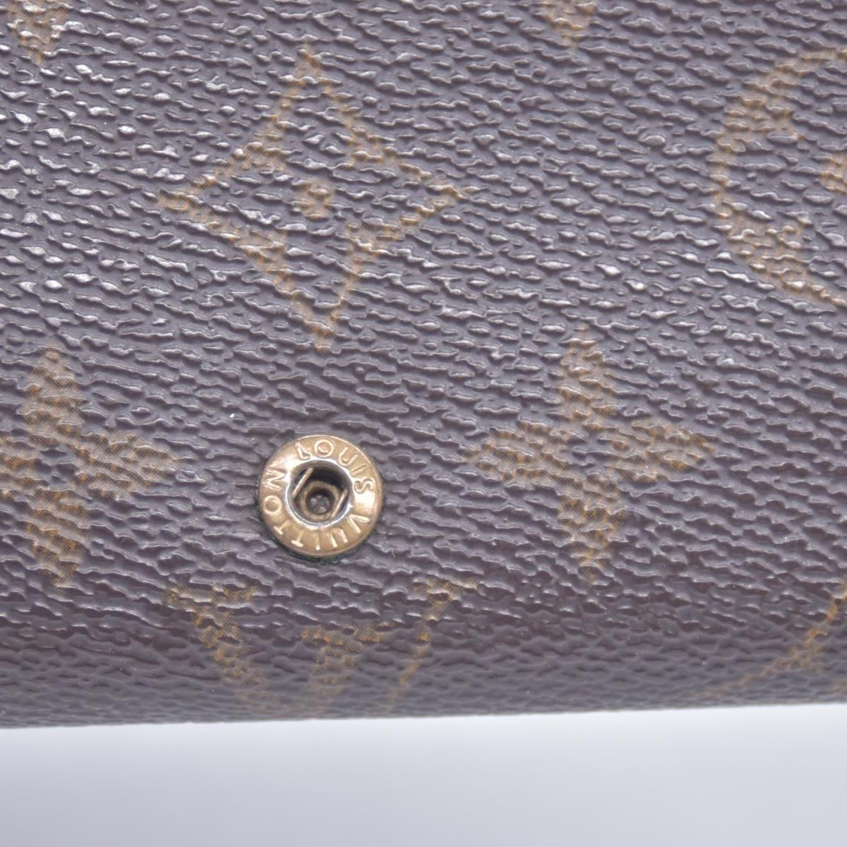 $560 1994 Louis Vuitton Monogram Porte Monnaie Billets Tresor Bifold Wallet MI0944 CONSIGNMENT