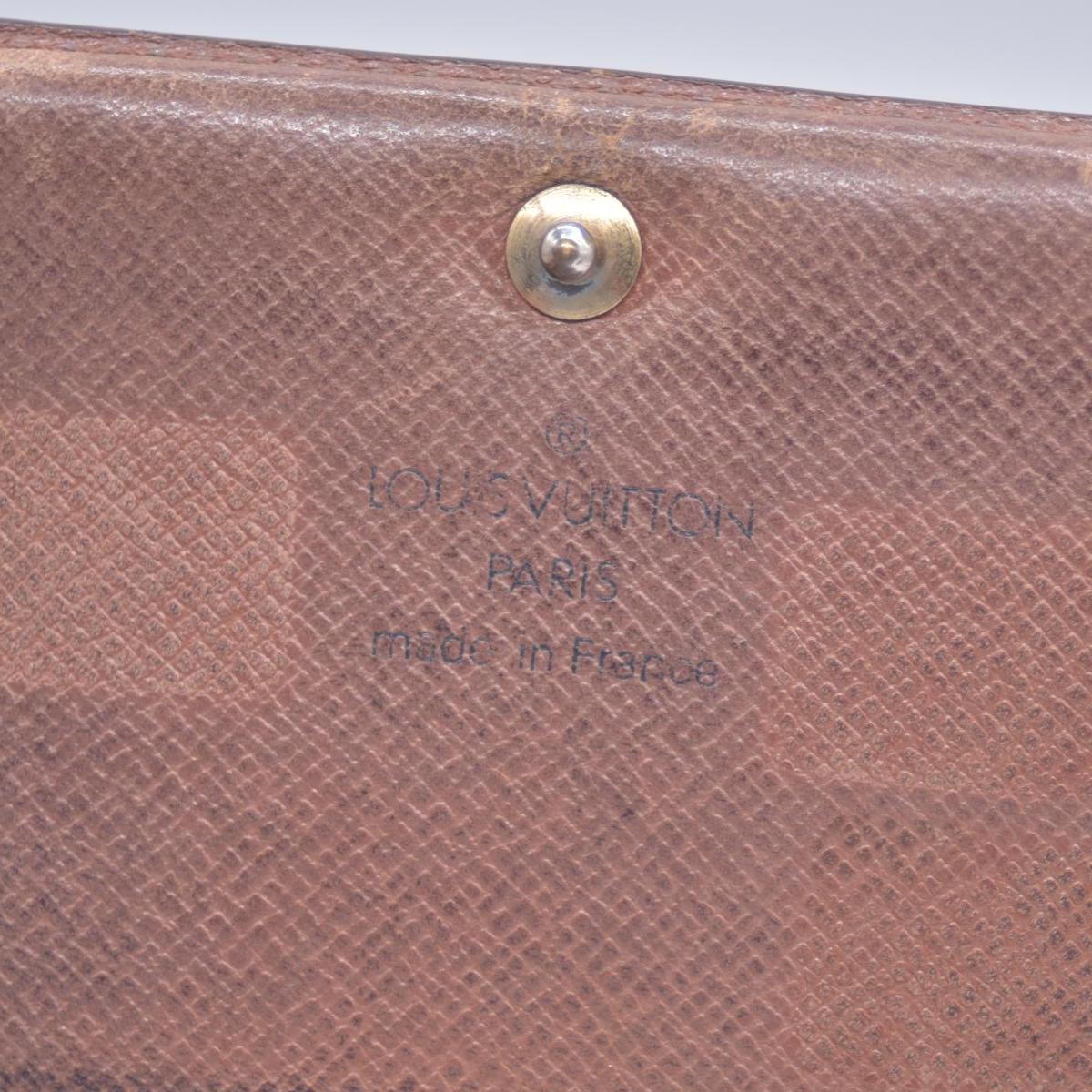 $560 1994 Louis Vuitton Monogram Porte Monnaie Billets Tresor Bifold Wallet MI0944 CONSIGNMENT