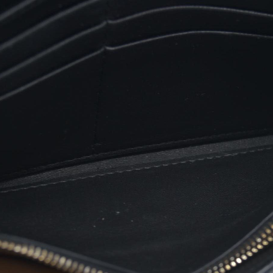 $495 Chloe Alphabet Leather Bifold Long Wallet