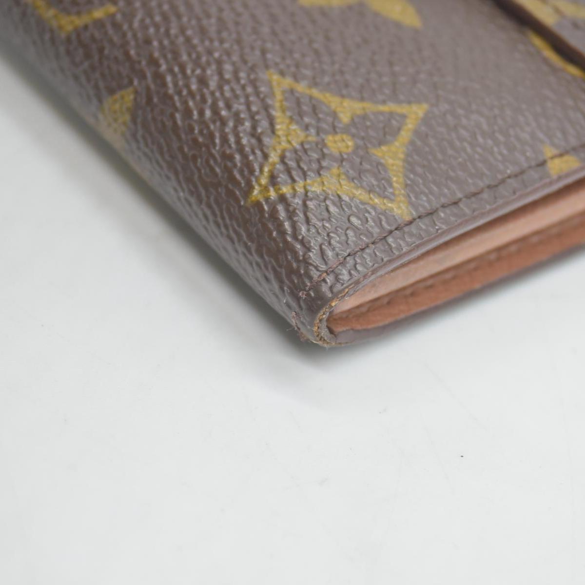 $725 1997 Louis Vuitton Monogram Porte Tresor International Wallet CONSIGNMENT CA0937