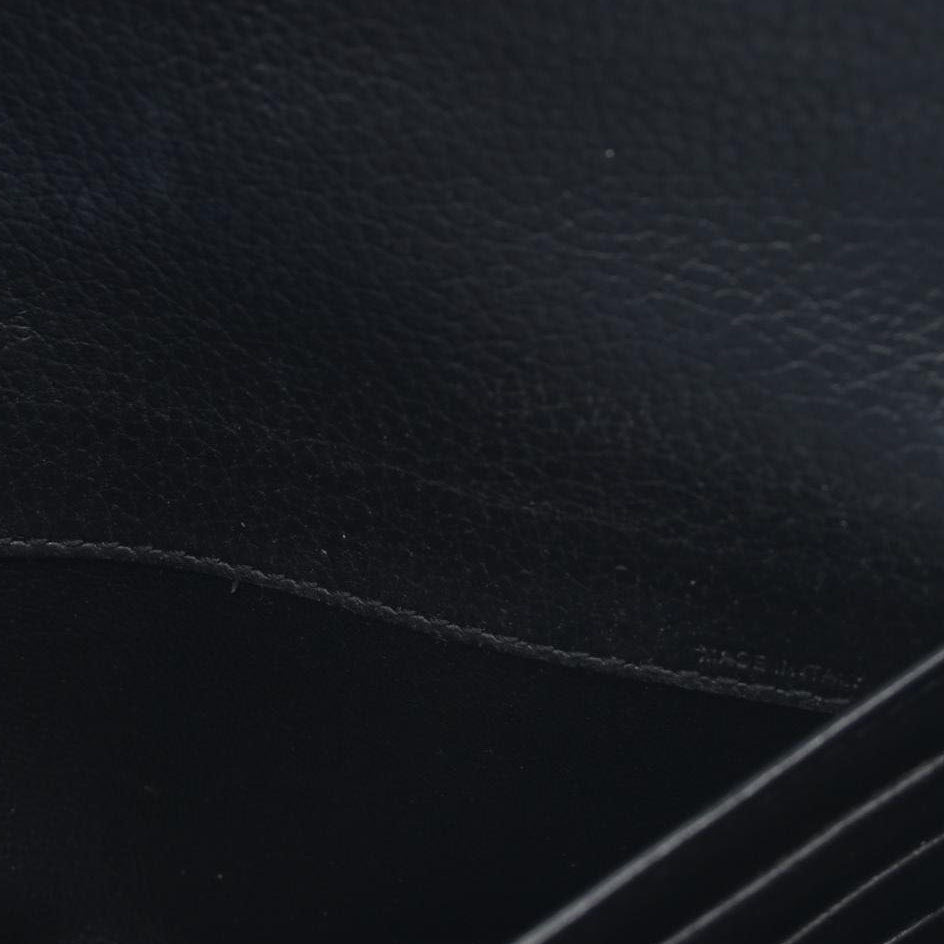 $495 Chloe Alphabet Leather Bifold Long Wallet