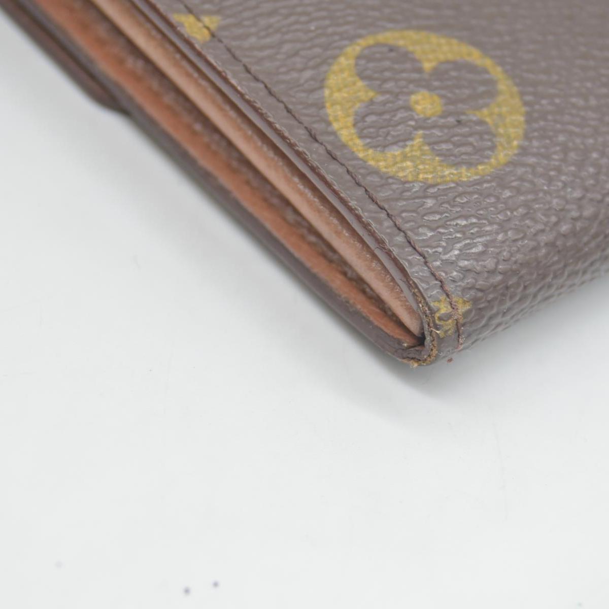 $725 1997 Louis Vuitton Monogram Porte Tresor International Wallet CONSIGNMENT CA0937