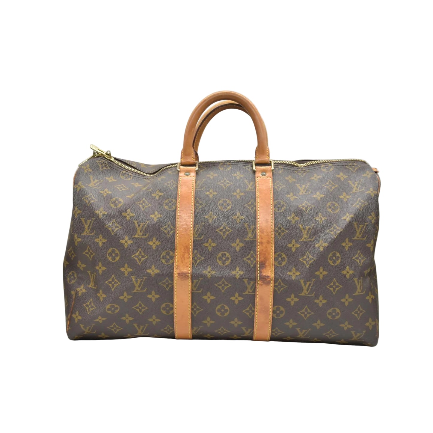 $1420 1994 Louis Vuitton Monogram Duffle Boston Bag Keepall 45 SP0964