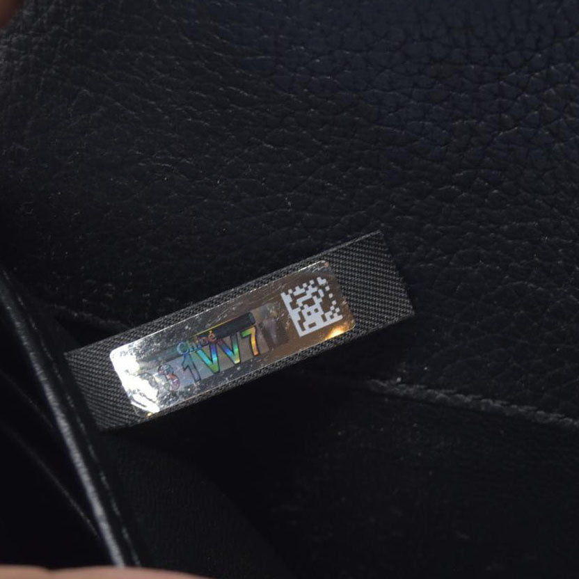 $495 Chloe Alphabet Leather Bifold Long Wallet