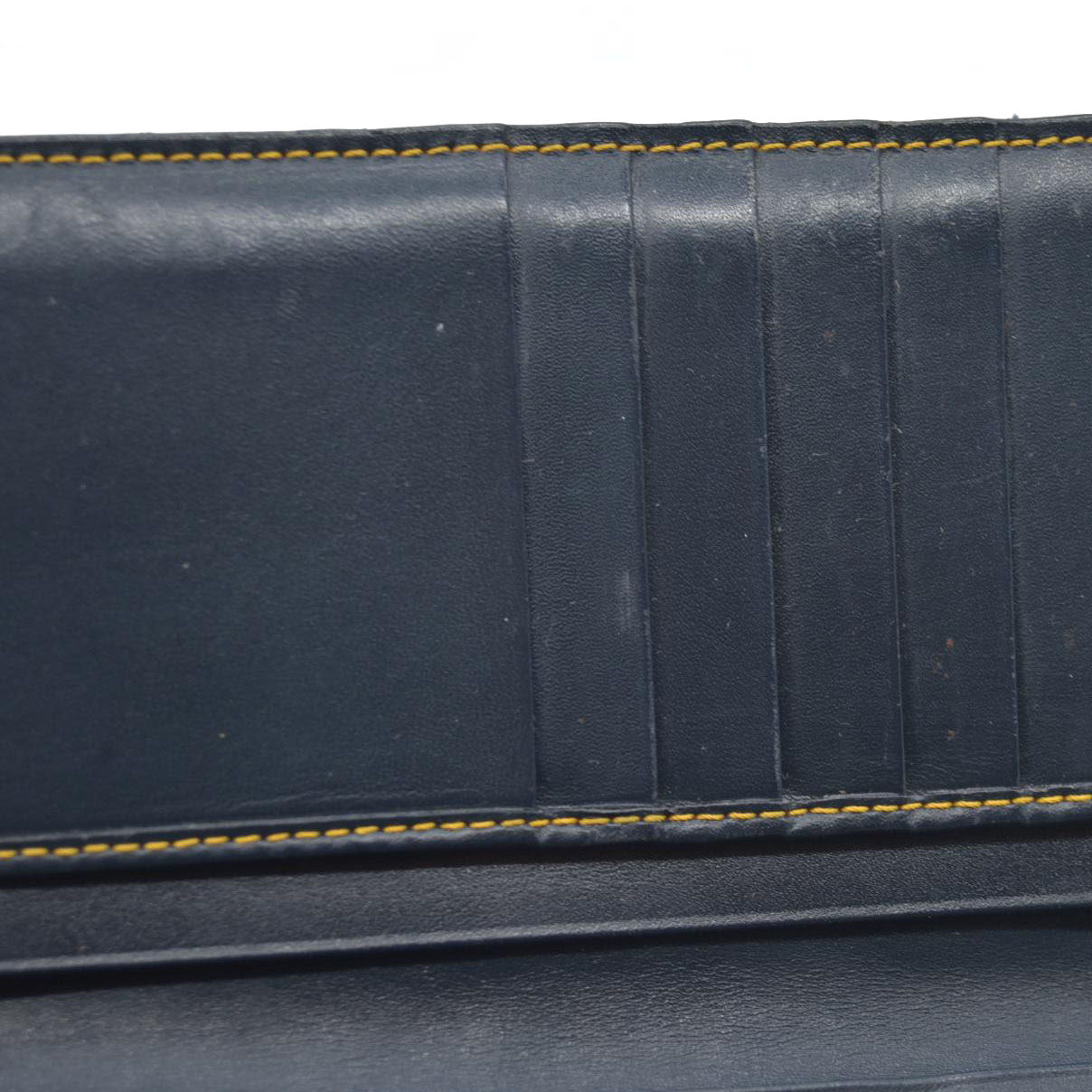 $680 Christian Dior Monogram Saddle Wallet Navy CONSIGNMENT