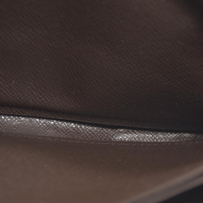 AUCTION $915 Louis Vuitton Damier Ebene Zippy Wallet