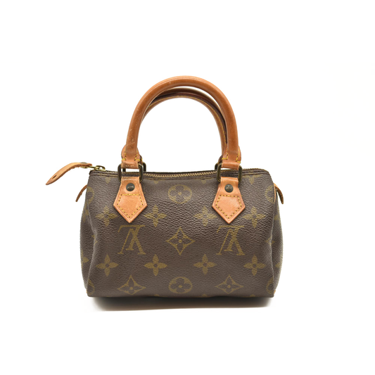 LOUIS VUITTON Monogram Mini Sac HL Speedy TH0933