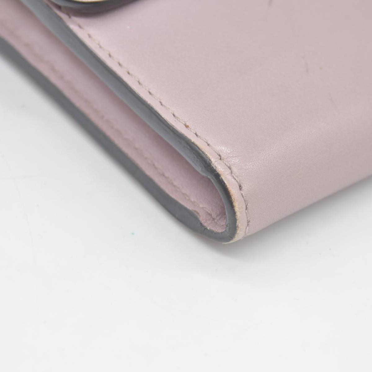 $680 GUCCI GG Interlocking Long Wallet Light Pink CONSIGNMENT