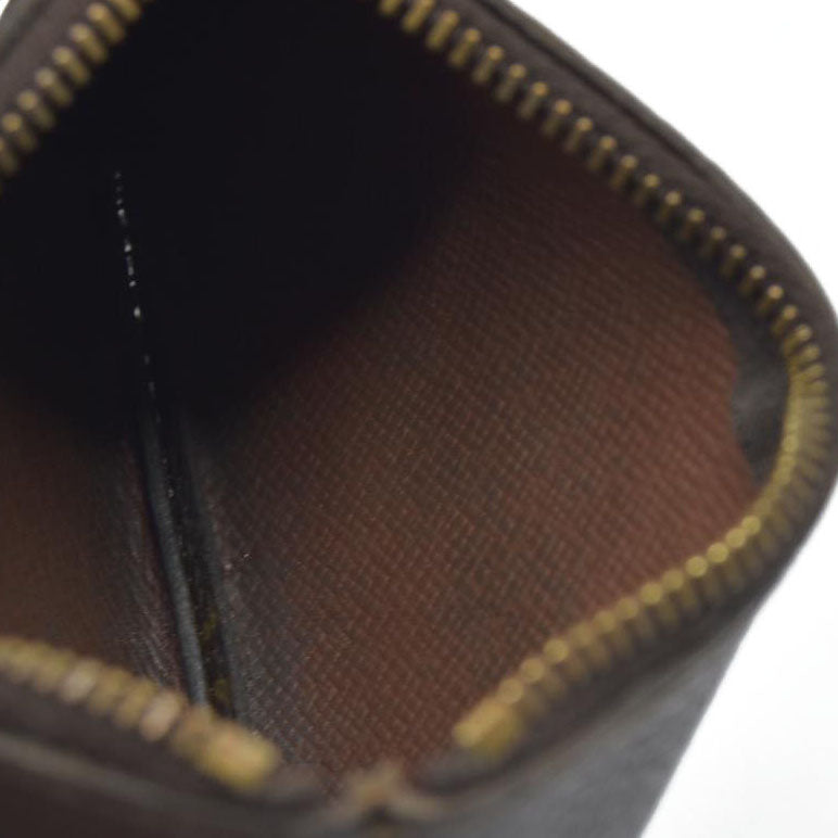 $345 LOUIS VUITTON Monogram Coin Purse Key Pochette Cles ET0910