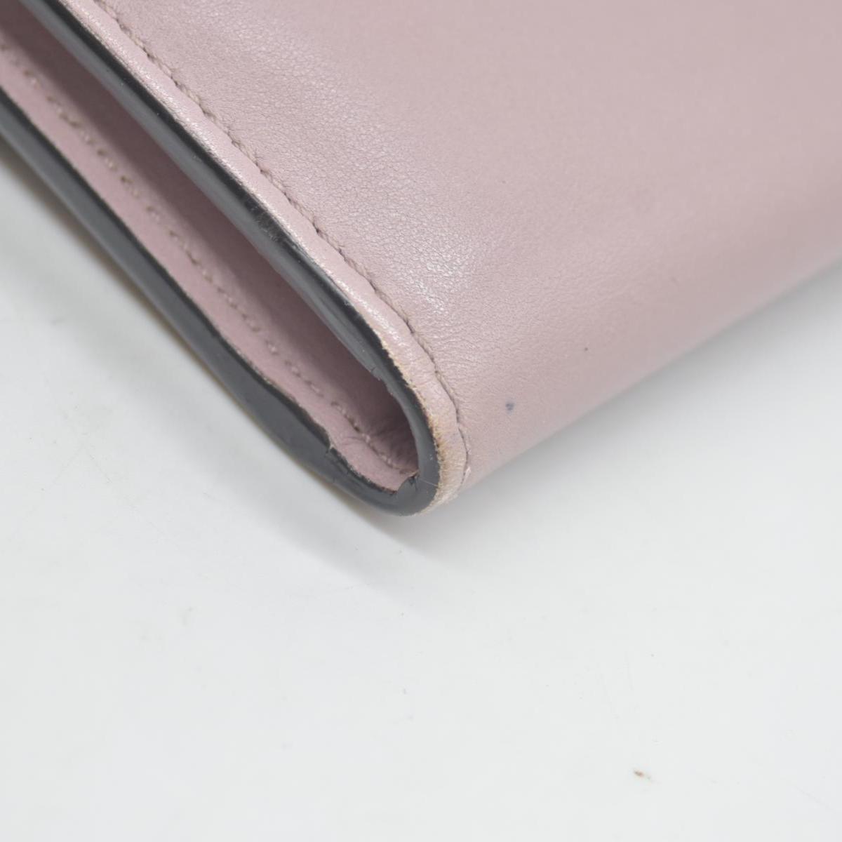 $680 GUCCI GG Interlocking Long Wallet Light Pink CONSIGNMENT