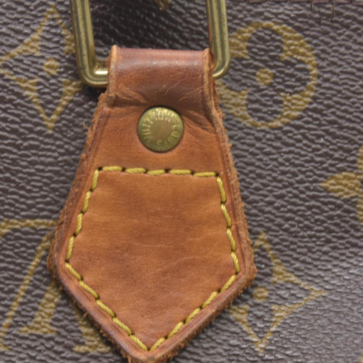 $1630 2000 Louis Vuitton LV Hand Bag Speedy 30 Brown Monogram TH0070