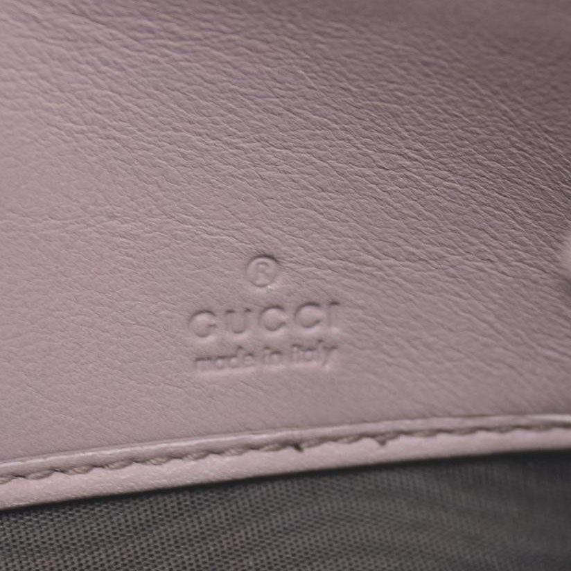$680 GUCCI GG Interlocking Long Wallet Light Pink CONSIGNMENT