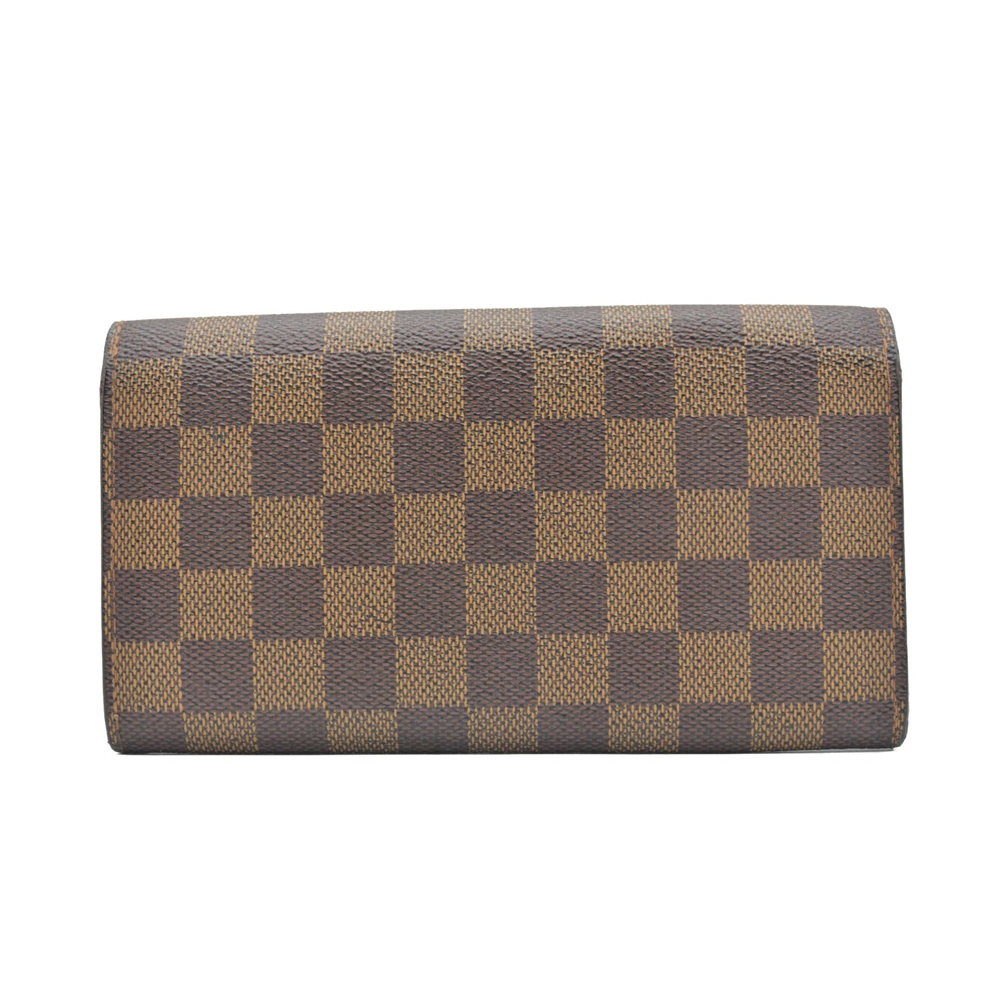 $775 2005 Louis Vuitton Damier Ebene Sarah Wallet CA0075 CONSIGNMENT