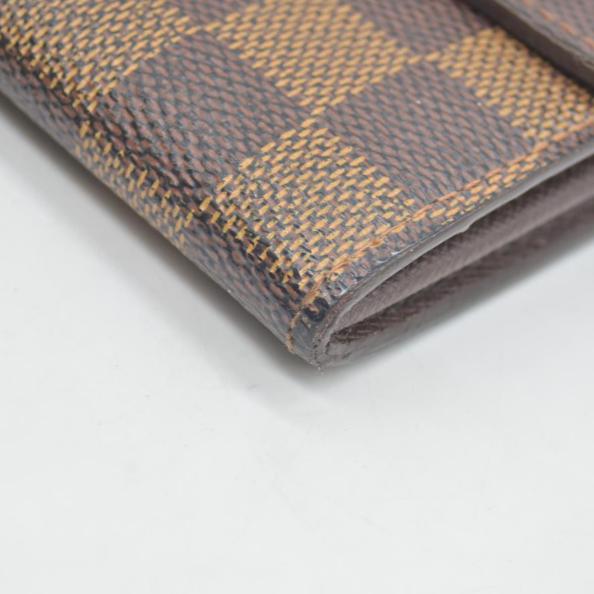$775 2005 Louis Vuitton Damier Ebene Sarah Wallet CA0075 CONSIGNMENT