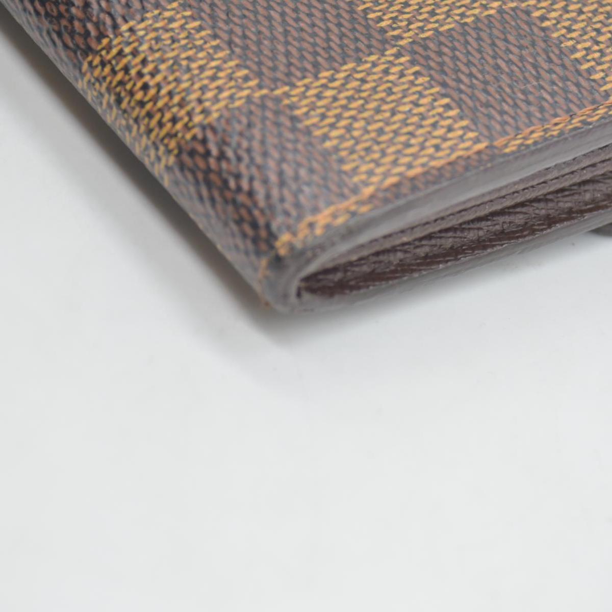 $775 2005 Louis Vuitton Damier Ebene Sarah Wallet CA0075 CONSIGNMENT