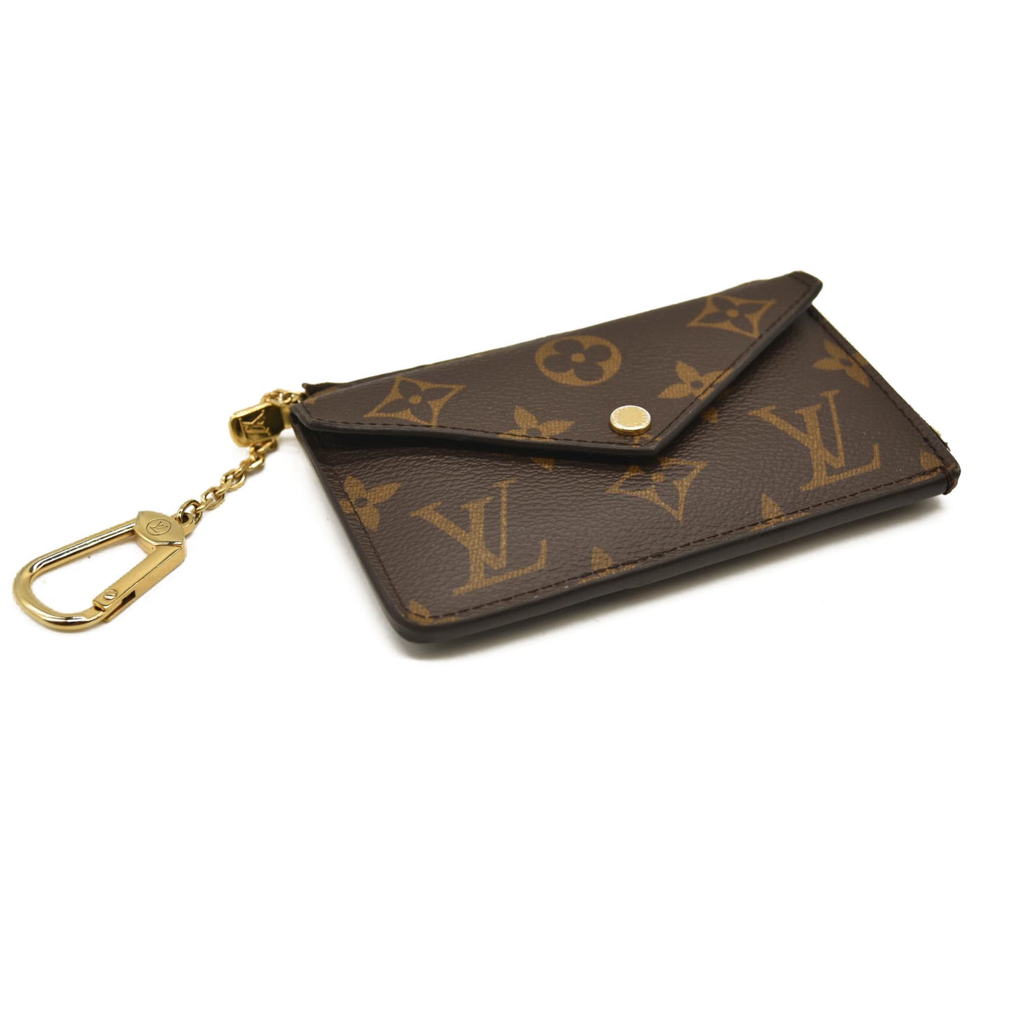 LOUIS VUITTON  Monogram Recto Verso Card Holder Black