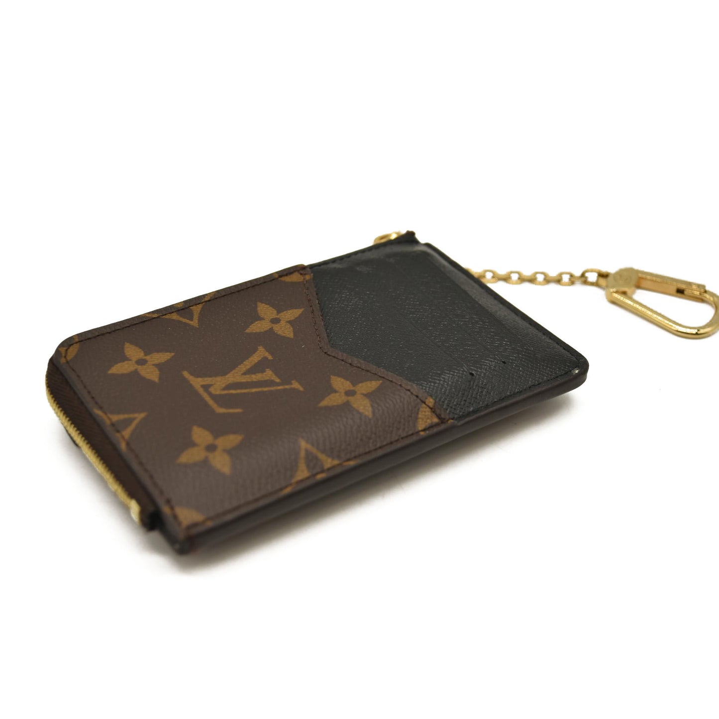 LOUIS VUITTON  Monogram Recto Verso Card Holder Black