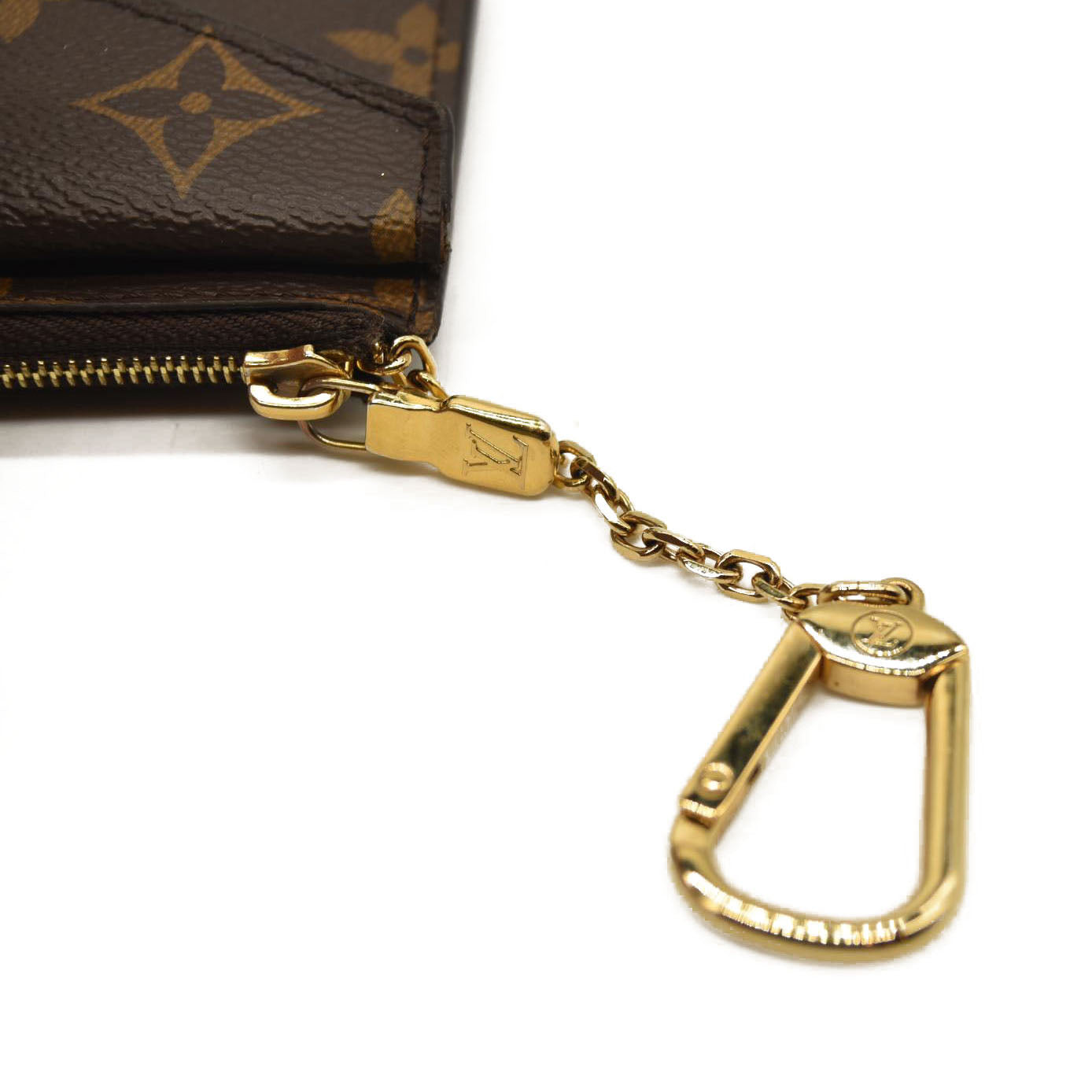 LOUIS VUITTON  Monogram Recto Verso Card Holder Black