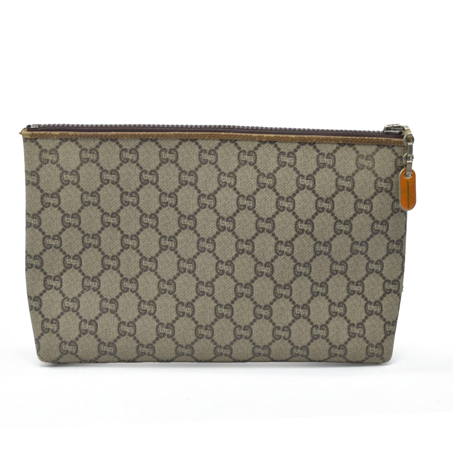 Gucci GG Gucci Plus PVC Leather Pouch Clutch Bag