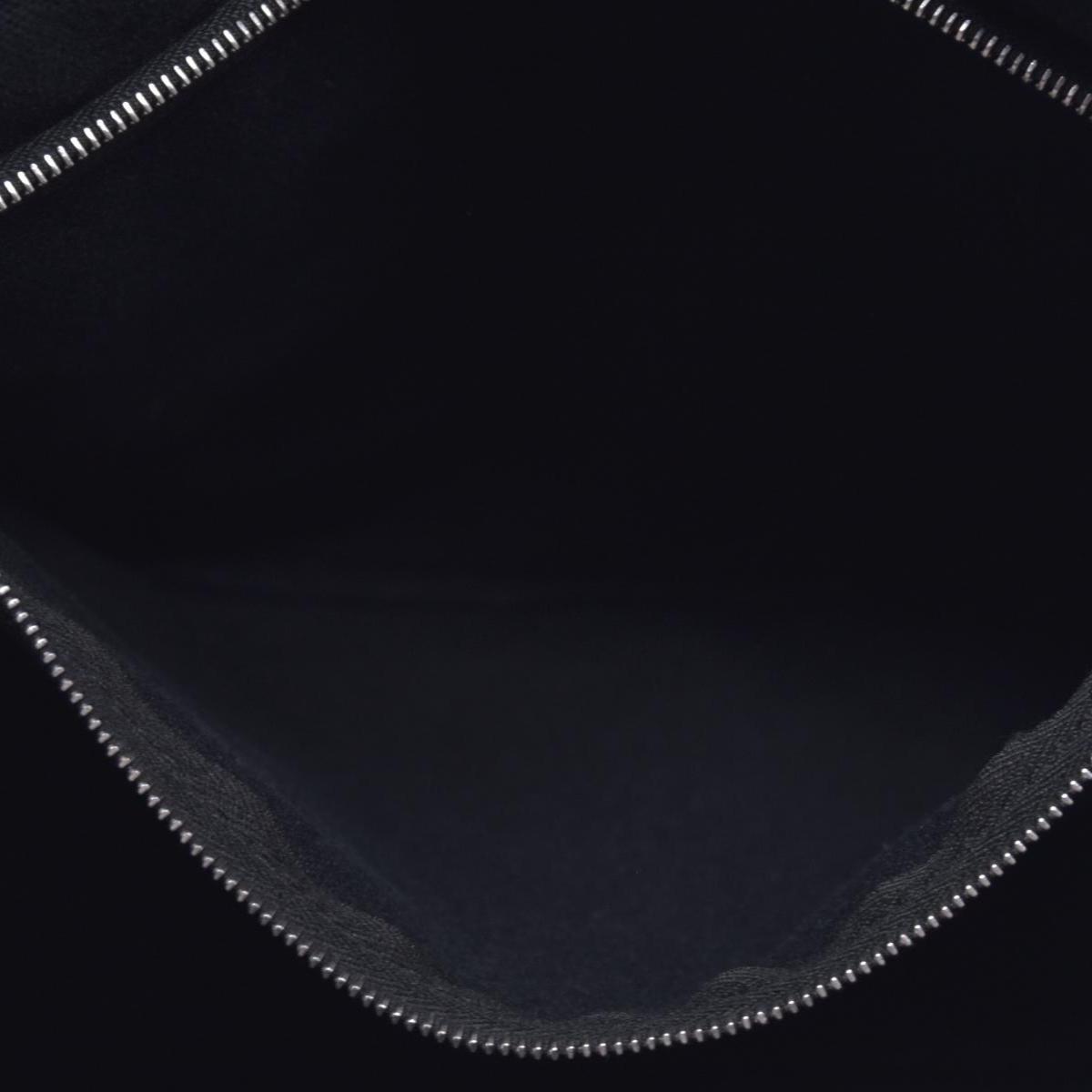 $780 HERMES Toile Fourre Tout PM Black CONSIGNMENT 10021191