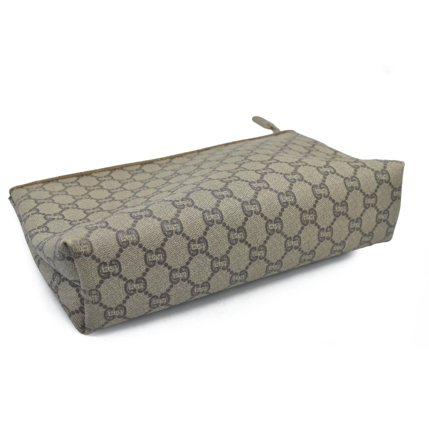 Gucci GG Gucci Plus PVC Leather Pouch Clutch Bag