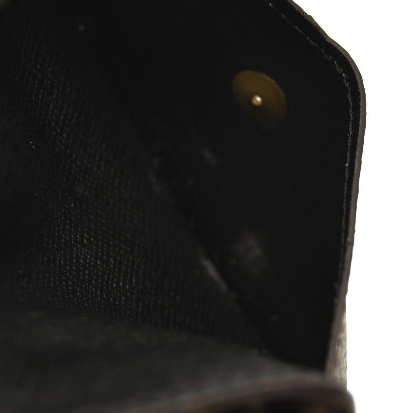 LOUIS VUITTON  Monogram Recto Verso Card Holder Black