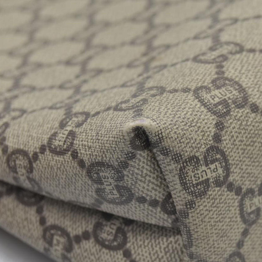 Gucci GG Gucci Plus PVC Leather Pouch Clutch Bag